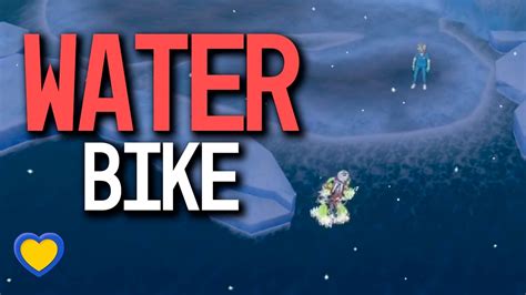 Pokemon Sword Bike On Water